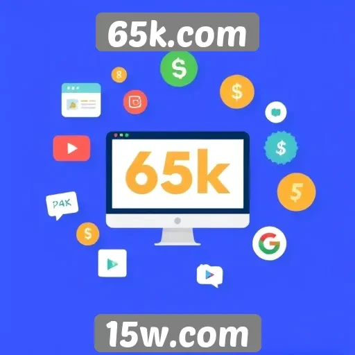 Exploração das mecânicas de monetização do site 65k.com